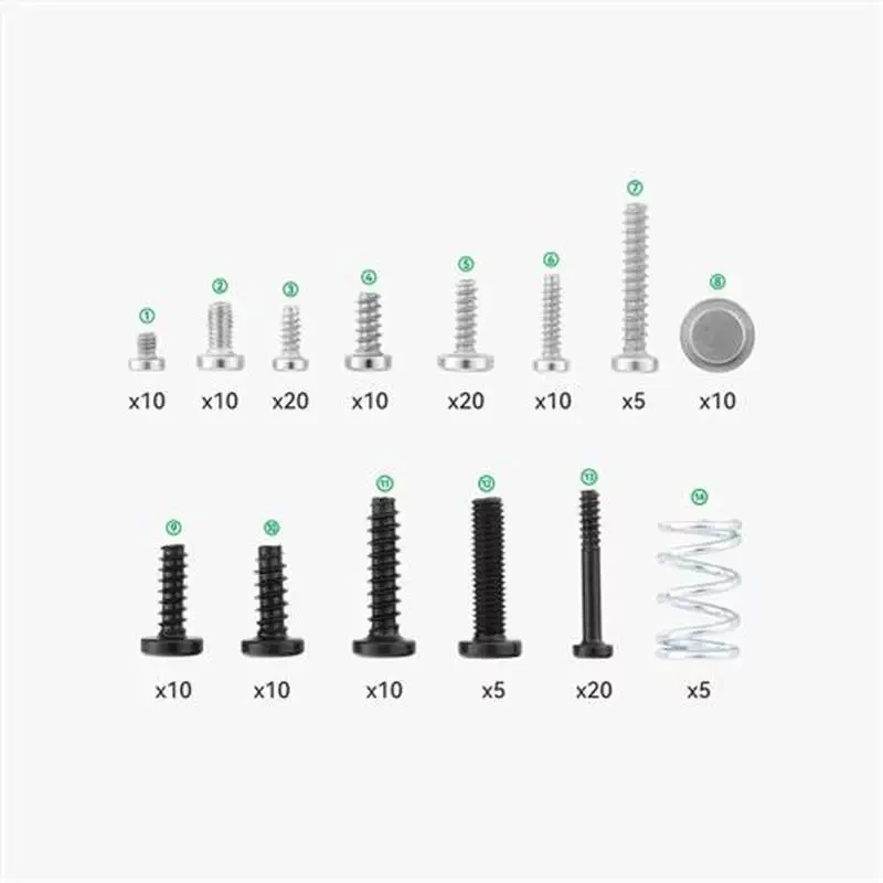 Complete Screw Kit Hardware Fastener Pack for Bambu Lab 3D Printer
