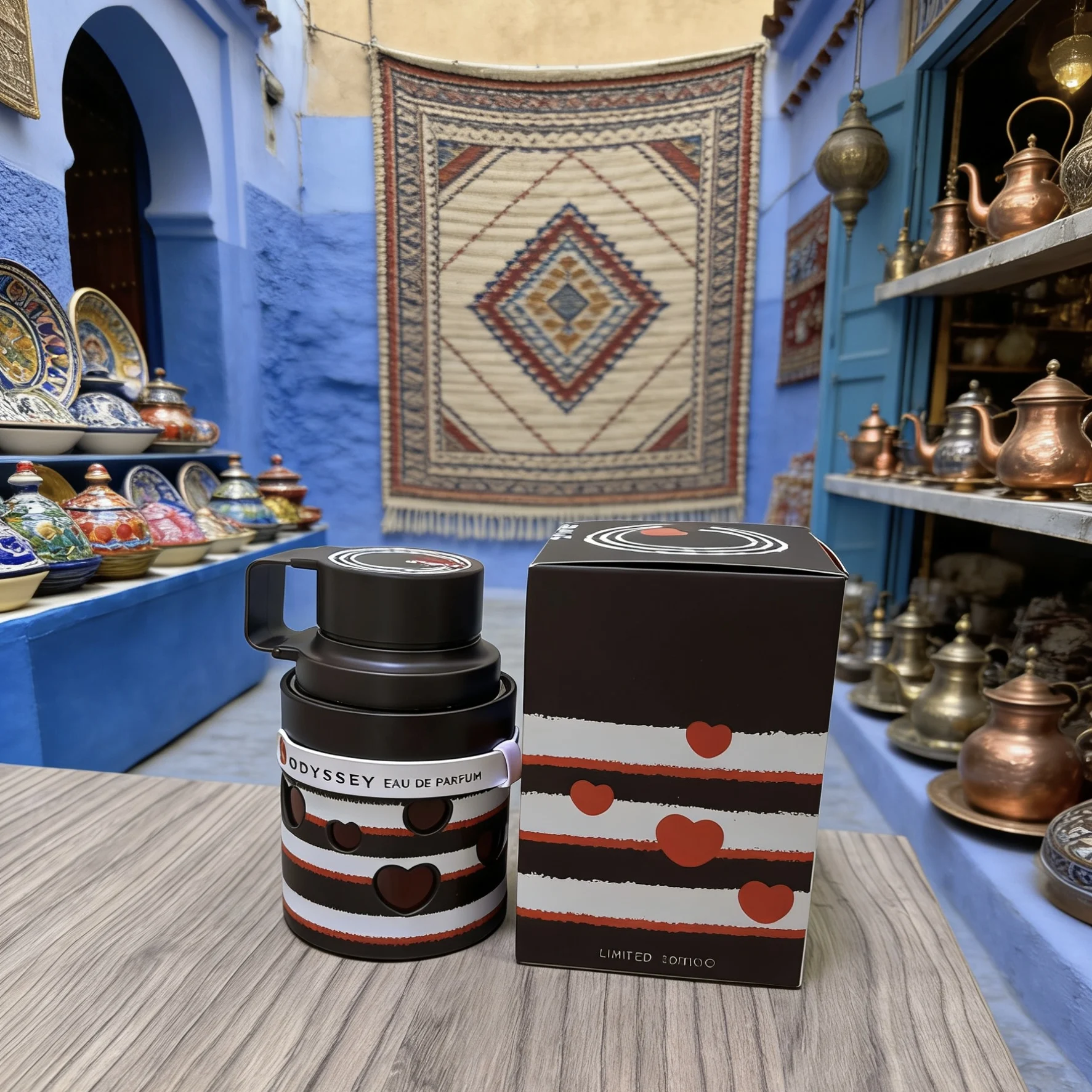 Armaf Odyssey Black Forest Dessert Edition Eau De Parfum Spray - Fragancia Unisex de Larga Duración con Notas Dulces, Especiadas, Amaderadas y Gourmand