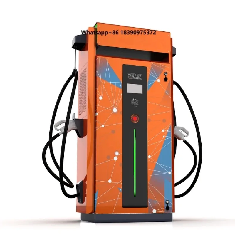 80kW DC EV Charging Station OCPP 1.6 IP55 Protection Multi-Standard Fast Charger High Performance Commercial Energy Supply
