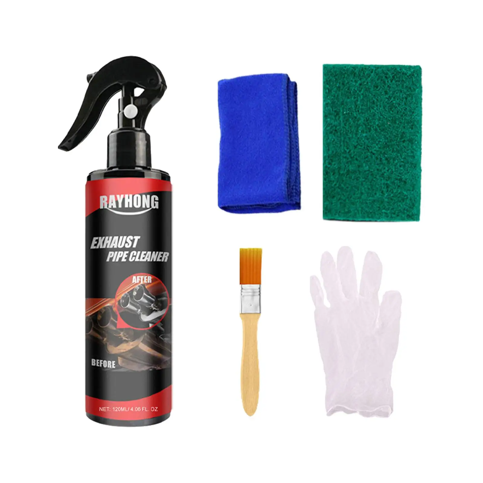 Alat Perbaikan Perlengkapan Pembersih Efisien Pembersih Pipa Knalpot Mobil Generik