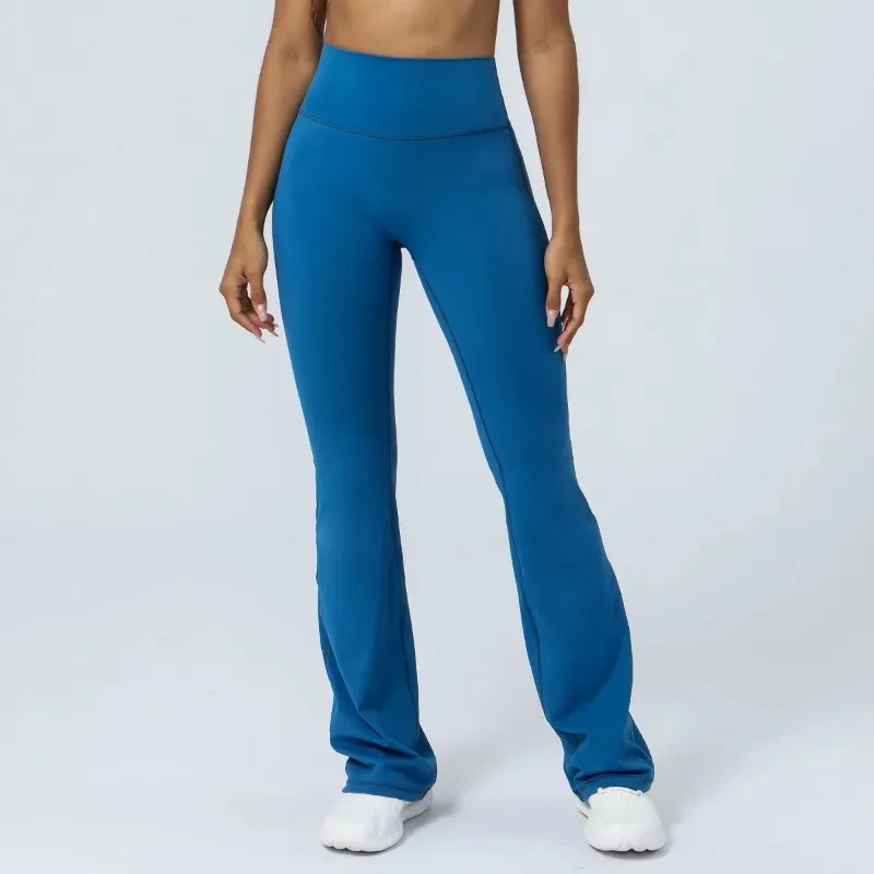 Tight Dance Wide Leg Pants Lift Hip High Waist Casual Flared Fitness Sports Yoga Pants Women All Loose Yoga Pants Women