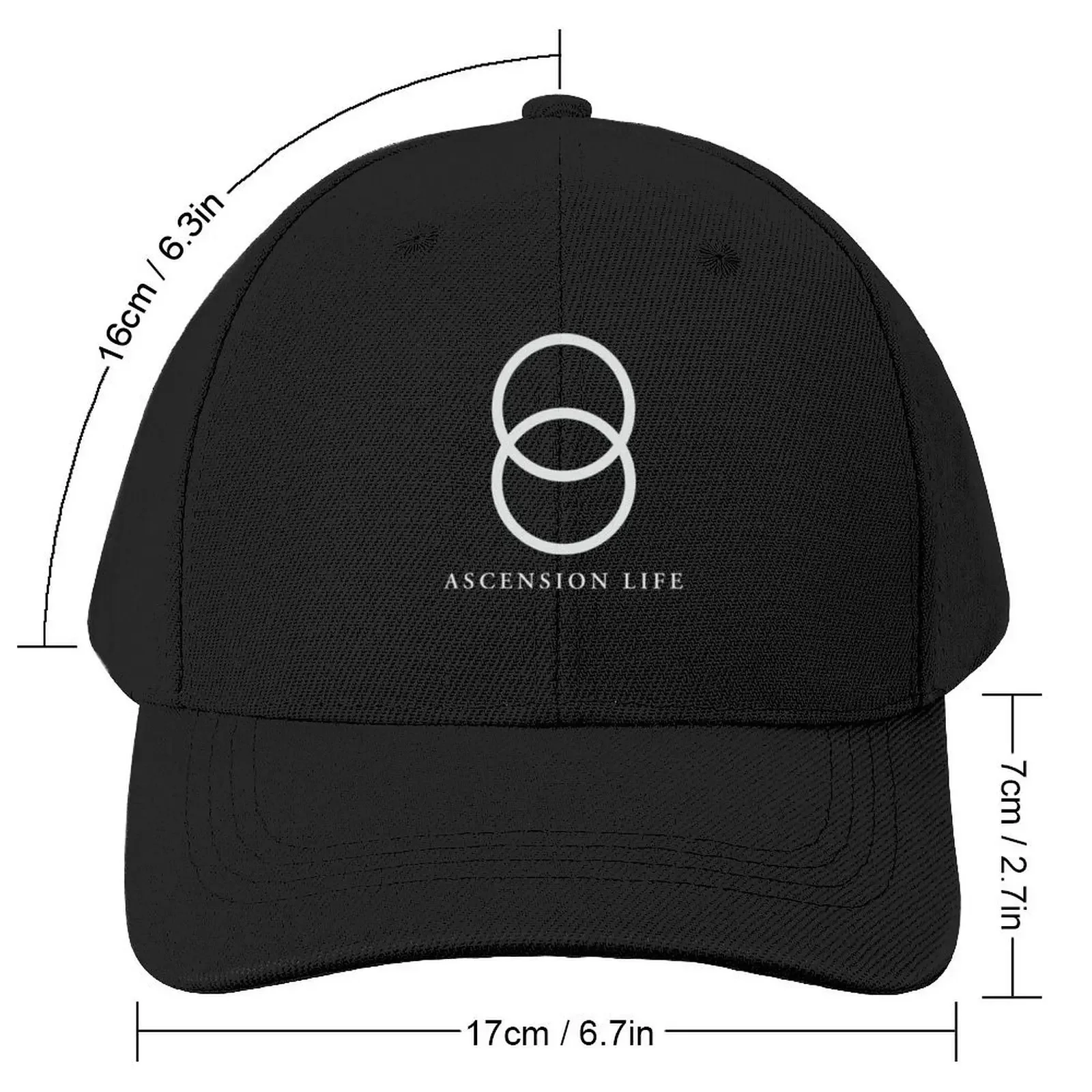 Ascension Life Premium T-Shirt Baseball Cap designer cap Luxury Man Hat For Women 2025 Men's