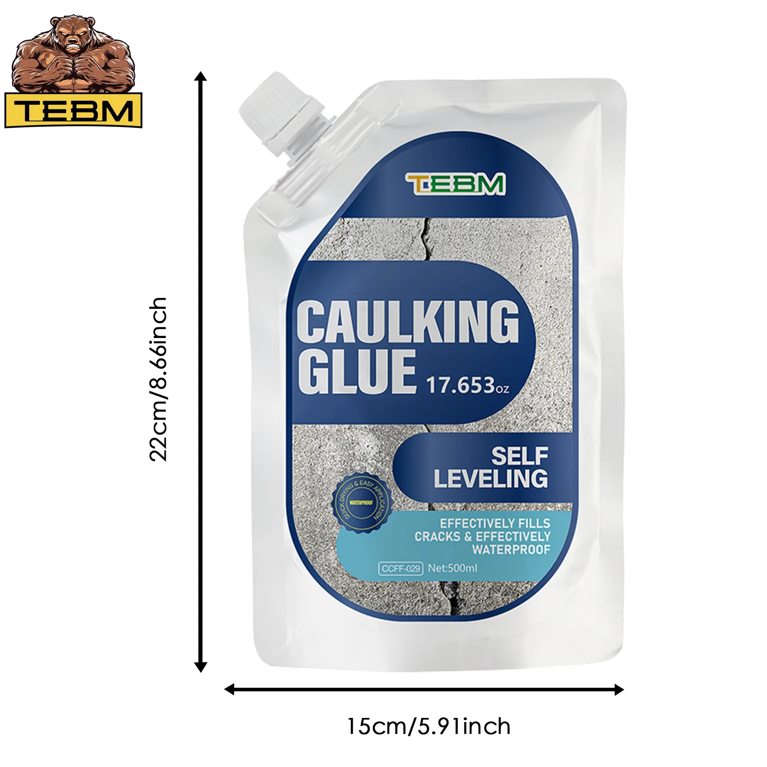 

Sealant Roof Floor Caulking Glue For Concrete Joint Filling Sealant Crack Filler Repair Caulk Resistant Wall Joint Adhesive