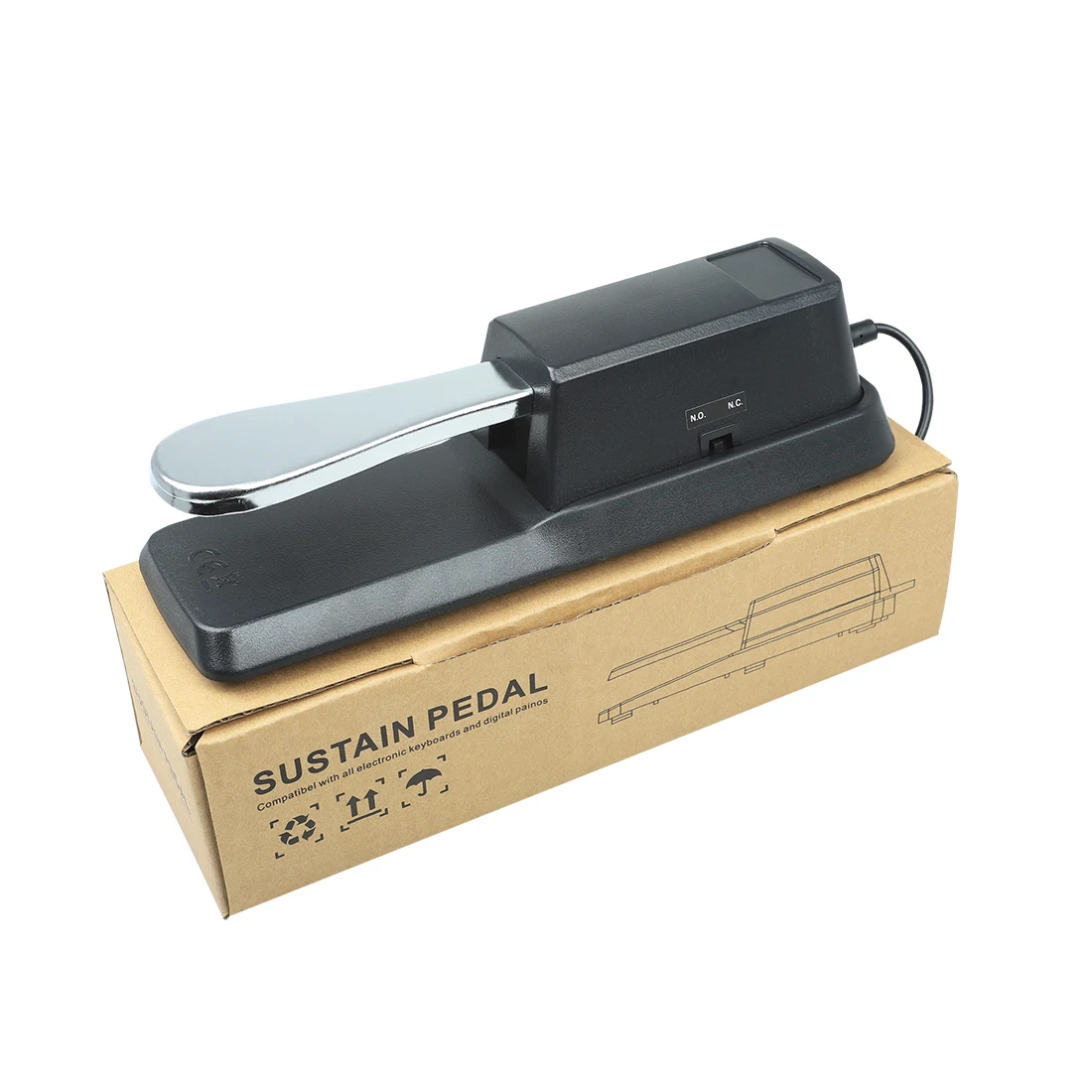 

Sustain Damper Pedal Piano Keyboard Universal Roland Electronic Piano Electronic Keyboard Pedal Musical Instrument Accessorie
