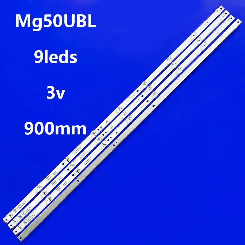 LED Backlight Strips for Tv 4k Dled Vizzion Le50uhd20 onn 50d1u-fisdb, daewoo u50a870bks, master g mg50ubl