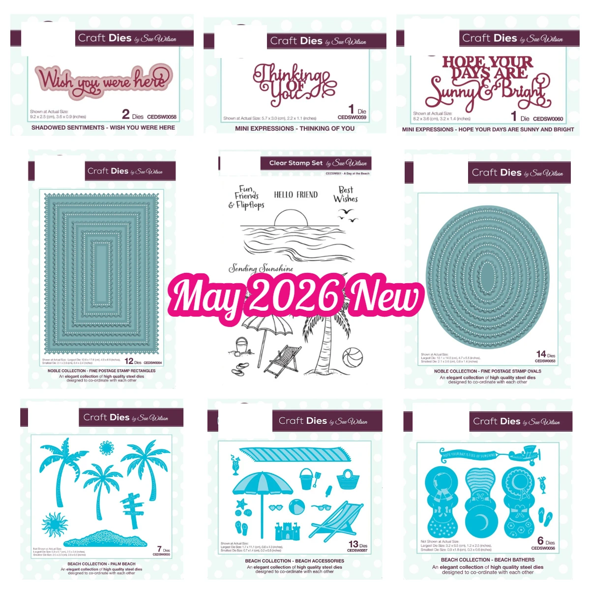 

A Day at the Beach Metal Cutting Dies Decoration Scrapbooking DIY Paper Card Album Mould Embossing Craft 2026 New Template