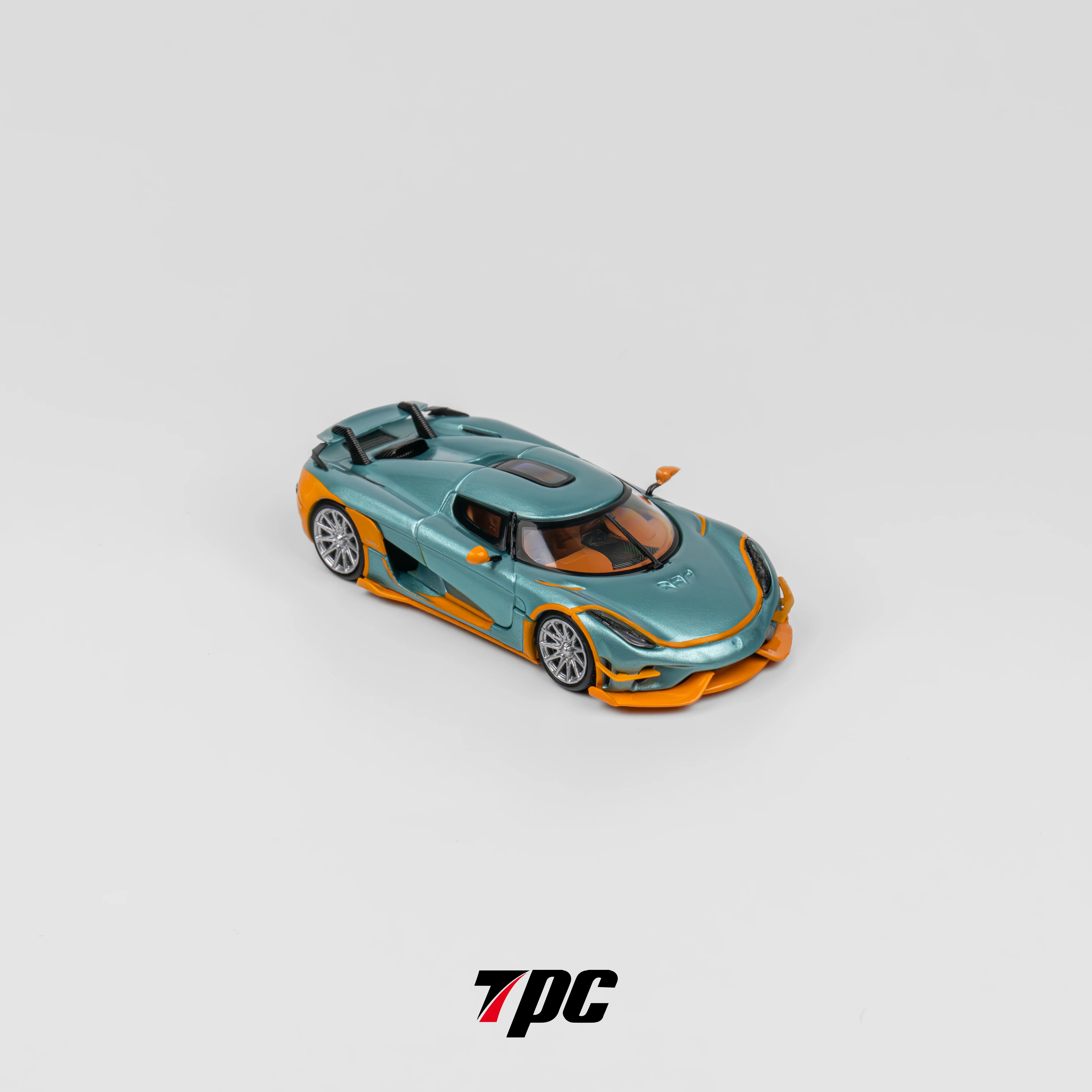 Newly Stocks TPC 1/64 Regera Ice Blue Color Stocks In 2024 Collection Gift Scale Model Car