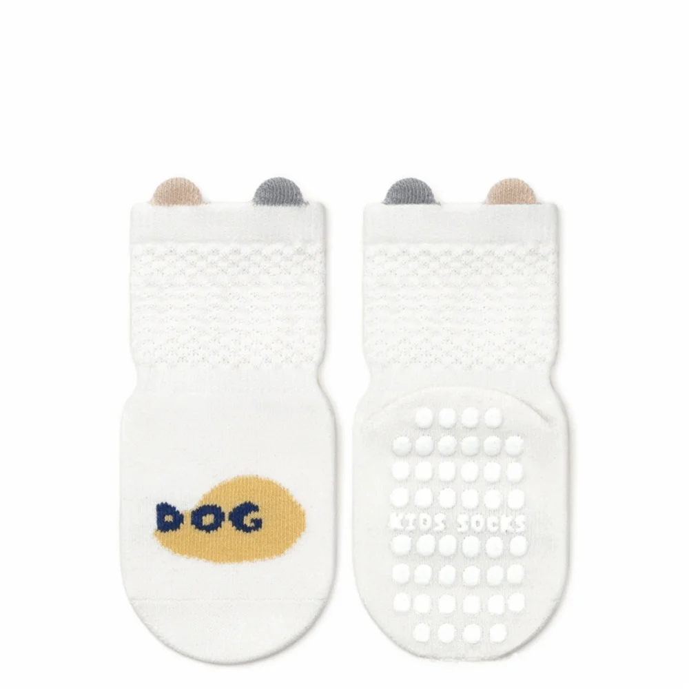 

Fashion Anti-skid Floor Socks Breathable Comfortable Toddlers Infants Socks Cute Ear Short Socks Baby