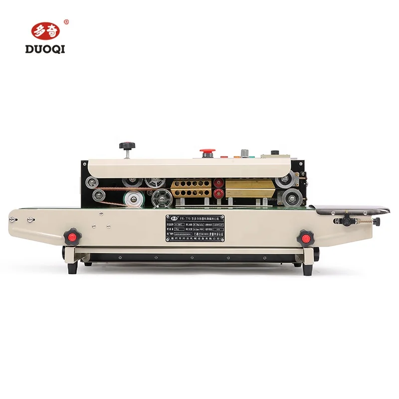 

DUOQI FR-770 Electric Automatic Bands Heating Sealing Machine,factory Price Top Quality Plastic Bag Continuous Band Heats Sealer