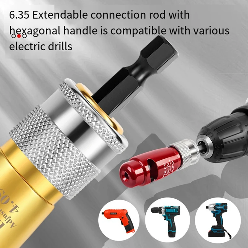 Cable Wire Stripper And Twister, Cable Twisting Stripping Tool With Wrench, Portable Power Drill Wire Stripper 6.0 Easy Install