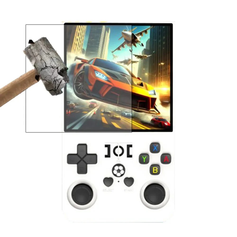 Tempered Glass Film Screen Protectors for R36Max Consoles Scratch Resist Dust Protection Film for Pocket Protective Accessories