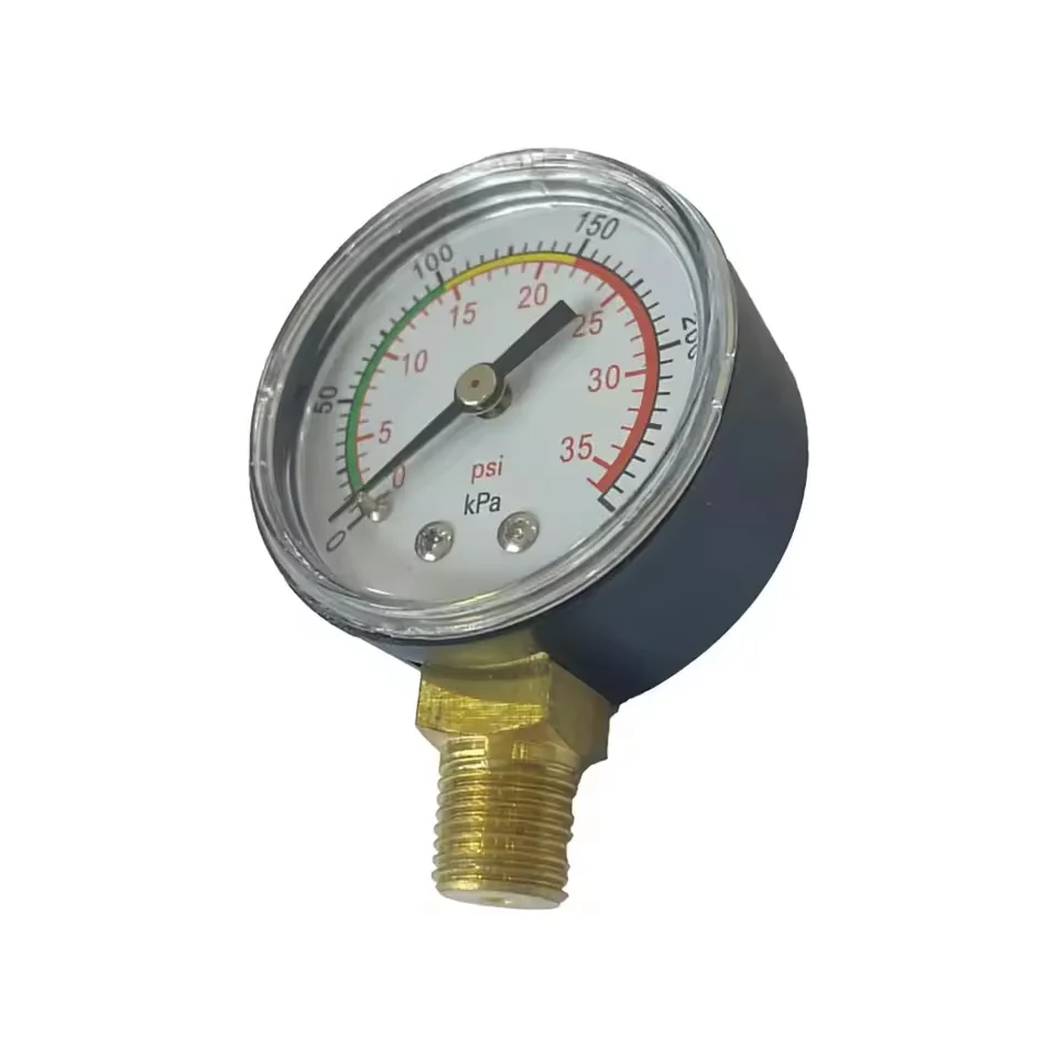 Sand Filter Pressure Gauge 0-35 PSI Accurate Bottom Mount Water Gauge for Swimming Pool Spa view 2