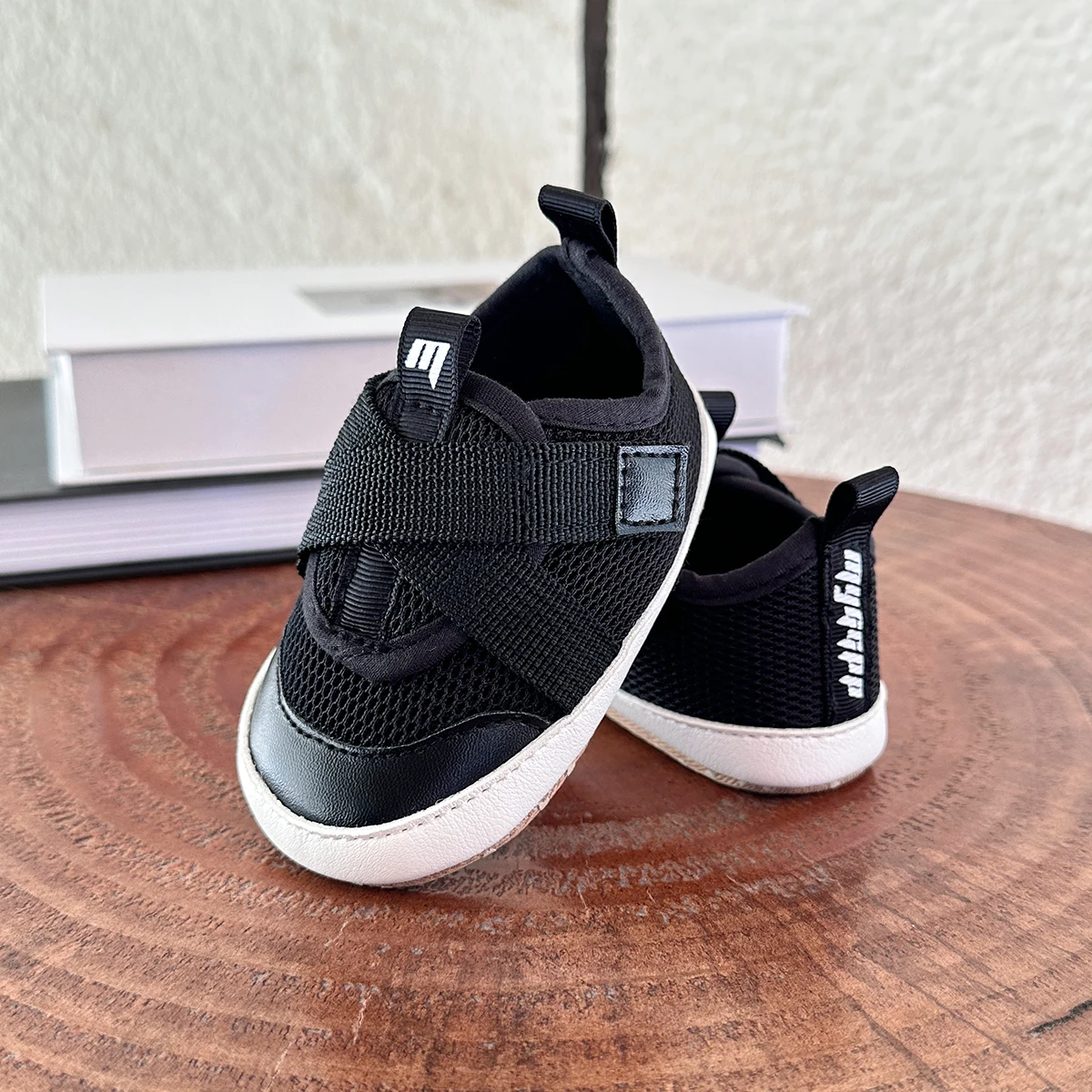 Baby Boys Girls Shoes Non-Slip Rubber Sole High-Top PU Leather Sneakers Infant First Walking Shoes Toddler Crib Shoes Newborn Lo