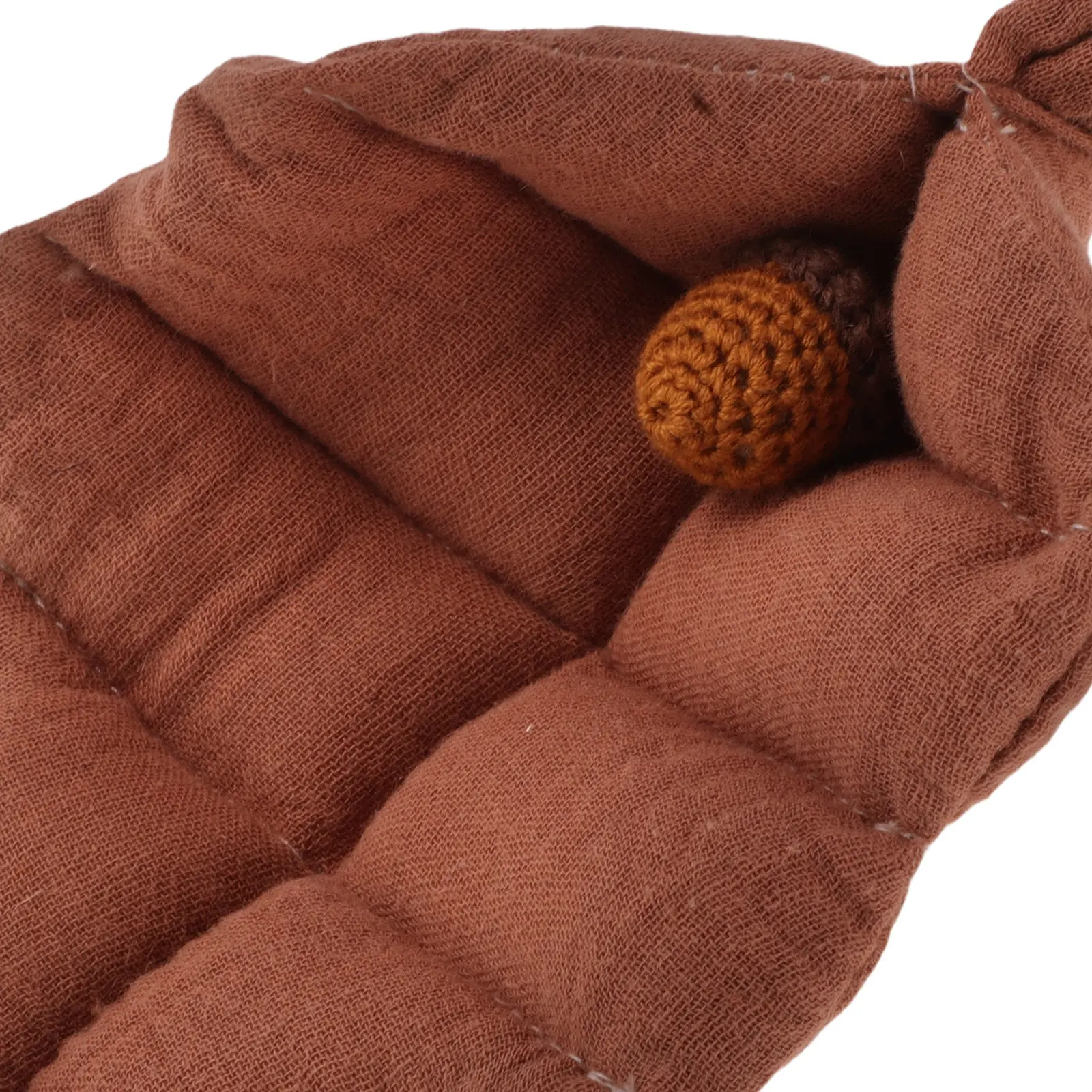 Blattanhänger für Kinderwagen, hängende Dekoration für Neugeborene, Babybett-Mobile, beruhigender Beißring, hängende Dekoration, leicht, tragbar, sicher