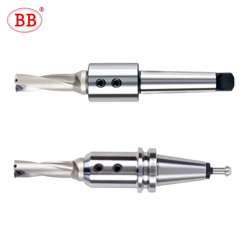 BB WC Indexable Drill Lathe Fast U Drill CNC High Efficiency Hole Making 2D 3D 4D WCMT Carbide Insert Aluminum Steel