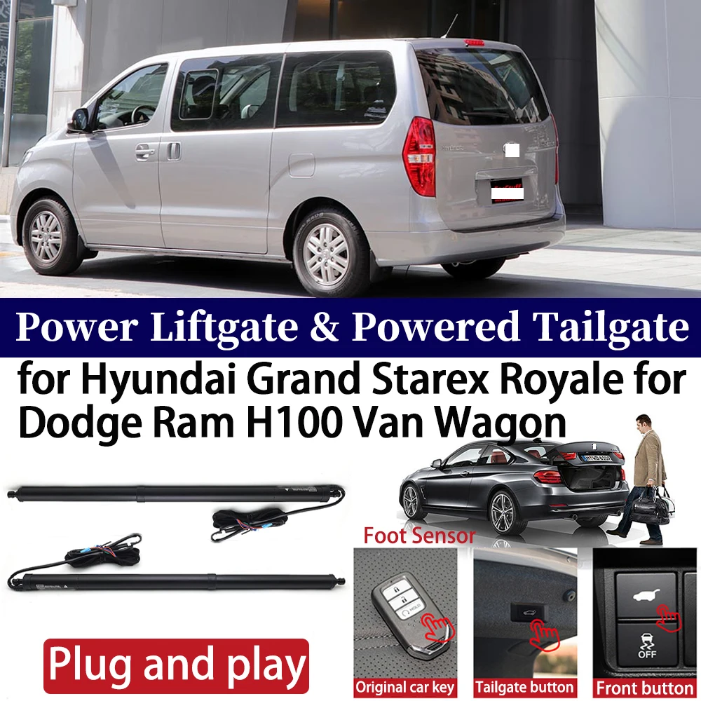 for Hyundai Grand Starex Royale for Dodge Ram H100 Van Wagon Car Auto Power Electric Tailgate Liftgate Lift Trunk Closer System