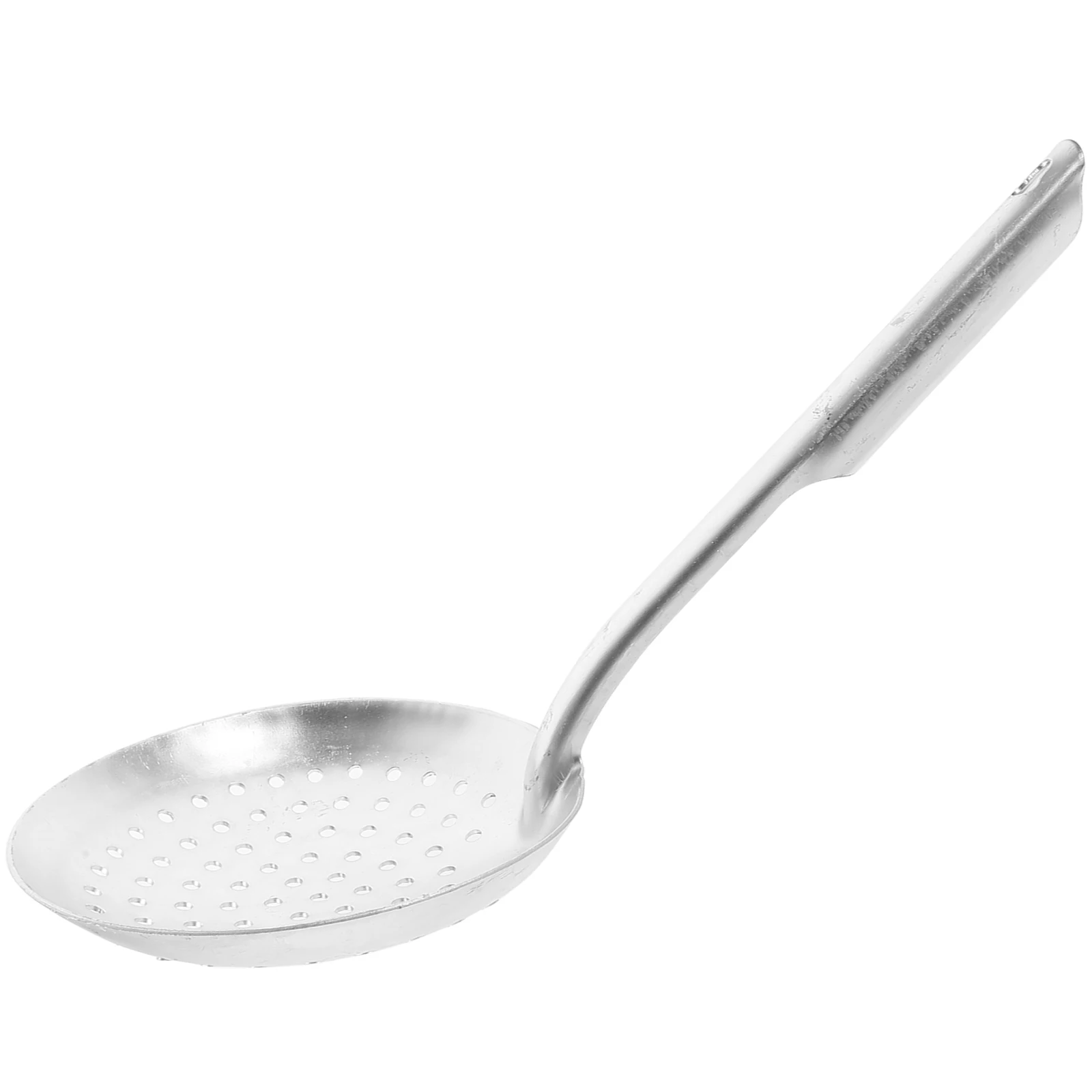 

Aluminum Colander Spoon 18cm Large Capacity Comfortable Handle Strainer Spoon Kitchen Supplies Noodle Cooking Tool