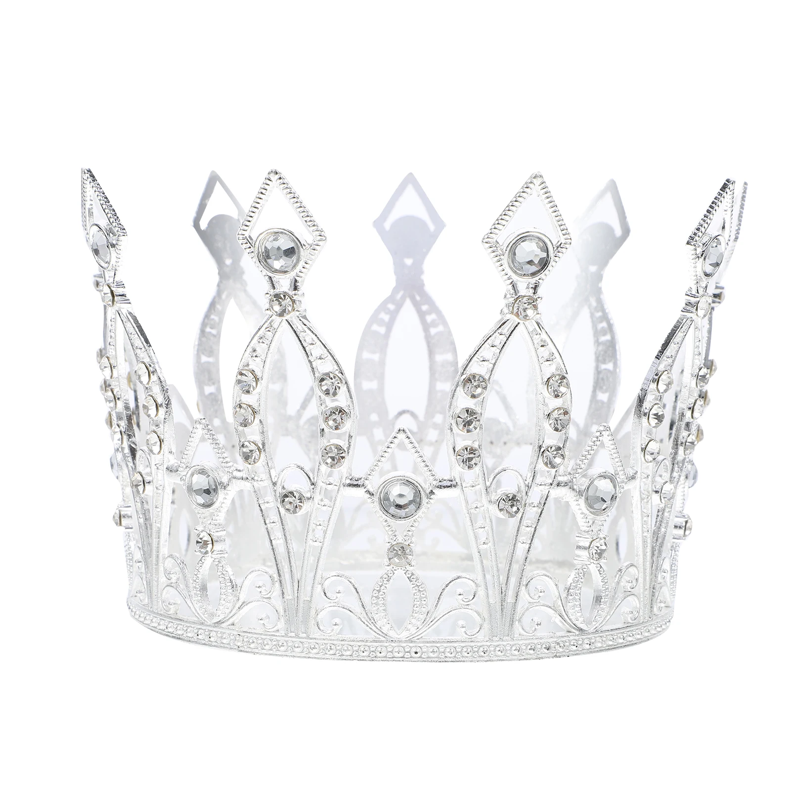 

Rhinestone Tiara Crown Bridal Hair Accessories Wedding Decorate Girl Bride Headdress Long Lasting Comfortable Fit Secure