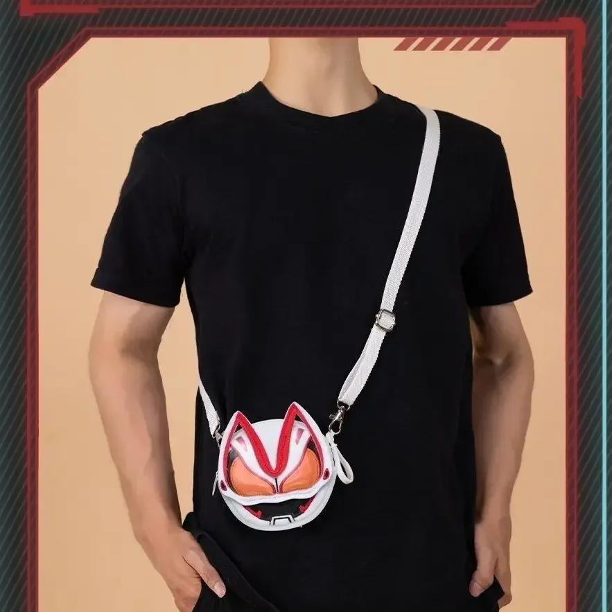 37X36 cm Genuino Kamen Rider Super Happy Pain Zaino Extreme Fox Mini Borse per auricolari