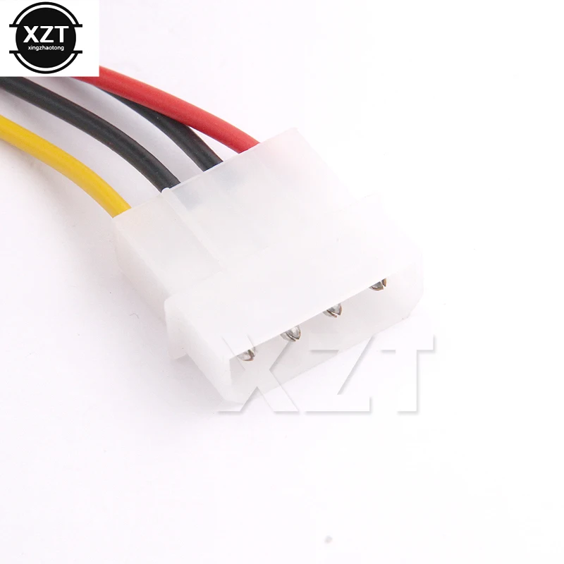 Новейший 30 см SATA комбинированный 15-контактный кабель питания и 7-контактный кабель передачи данных 4-контактный кабель Molex на последовательный ATA свинцовый кабель molex на sata адаптер питания