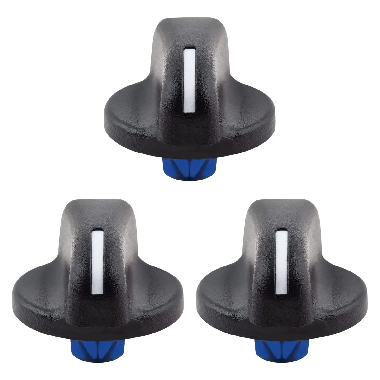 

3Pcs Heater and Air Control Knobs 5183281AA Practical Car Supplies Easy Handling Elegant Replace 5011218AC for Wrangler