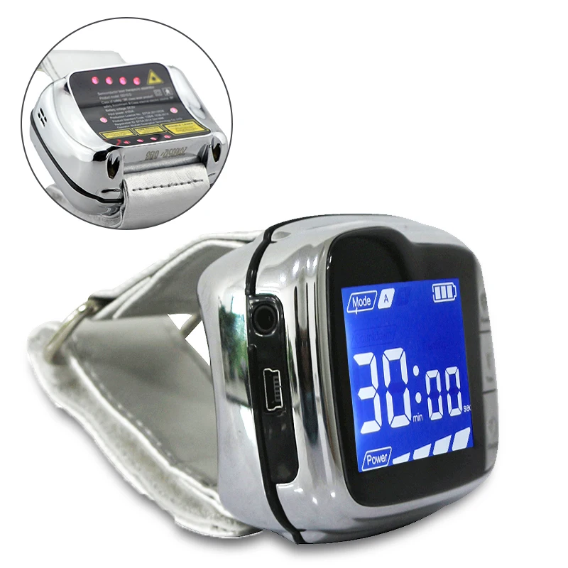 

Infrared Watch for Blood Pressure Laser Therapeutic Acupuncture Rhinitis Diabetes Blood Cleaner Improved Blood Flow