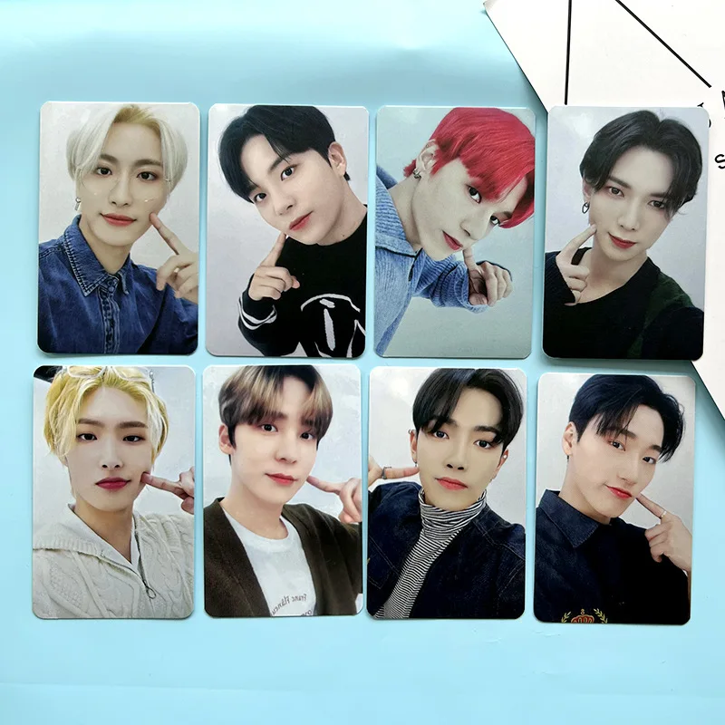 

Альбом ATEEZ SPIN OFF: из фотокарт со счетчиками 8 шт. Selfie LOMO Cards SeongHwa HongJoong бумажные открытки ATINY коллекции фанатов