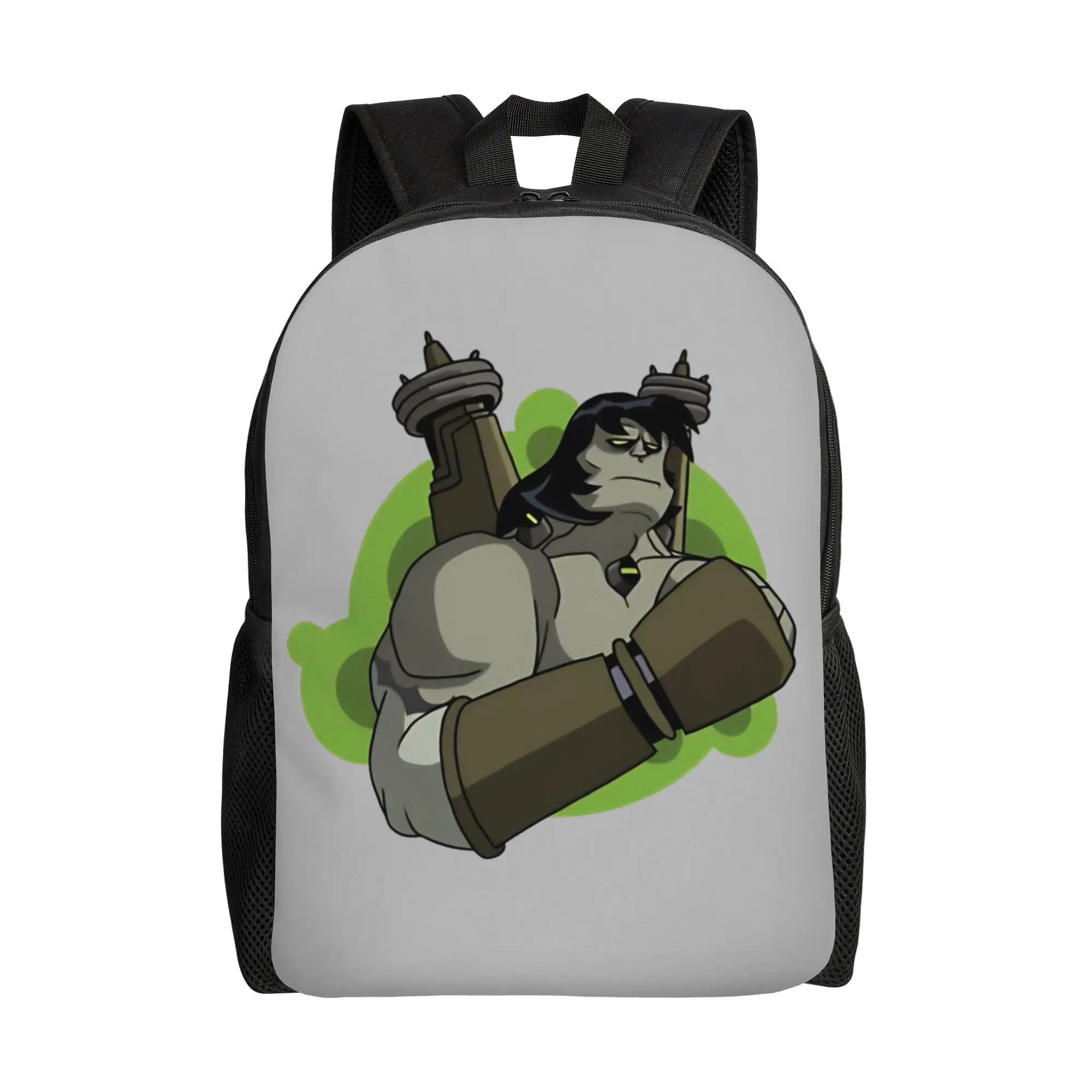 

Back to school season Frankenstrike Icon Schoolbag Ben 10 College Student Portable Backpack
