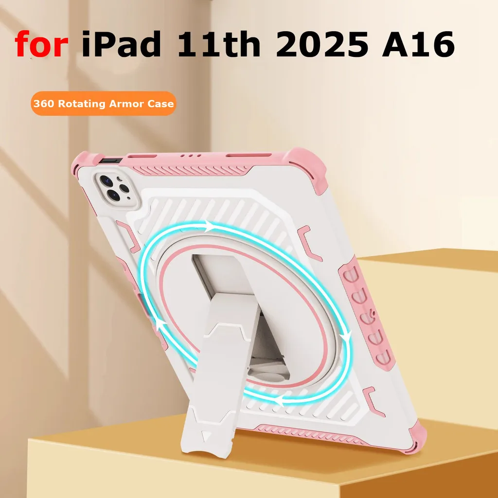 

Case For iPad11th A16 2025 for IPad Air6 Air7 11 IPadPro 11 Pro 13 Pro 12.9 IPad10th Air4 Air5 Resist Bending Armor Tablet Case