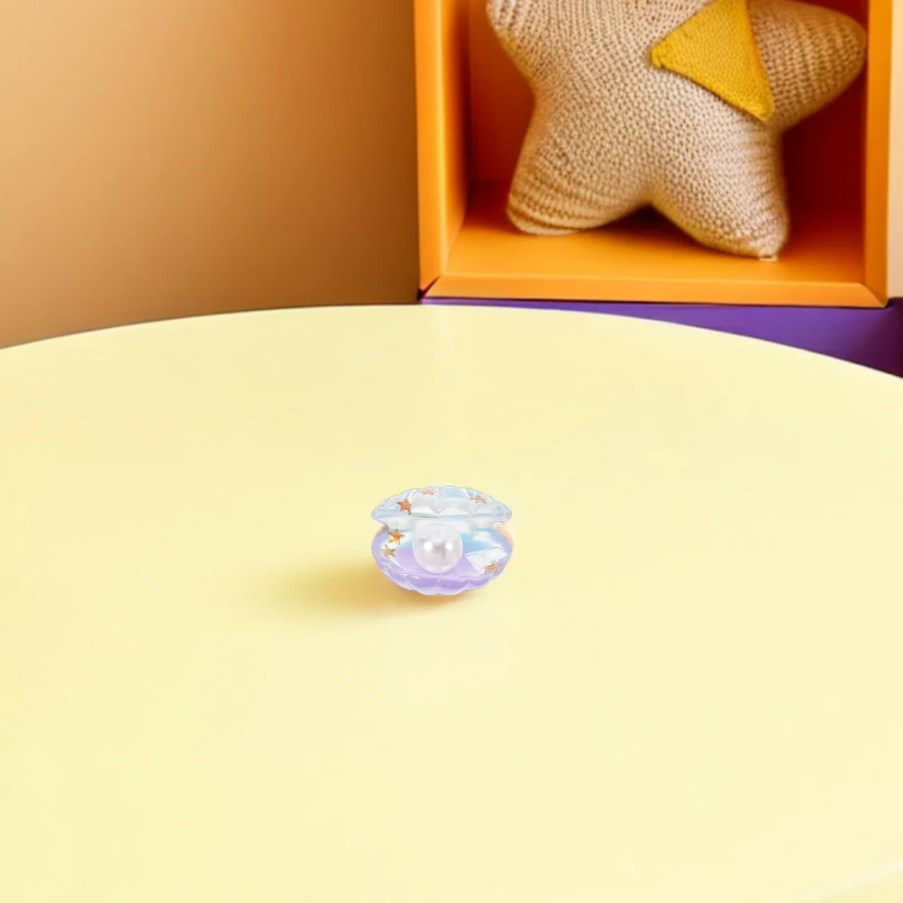 

25Pcs Luminous Resin Shells Pearlescent Glow in Dark Charms for DIY Projects Decor Resin for Jewelry Making Mini Charms