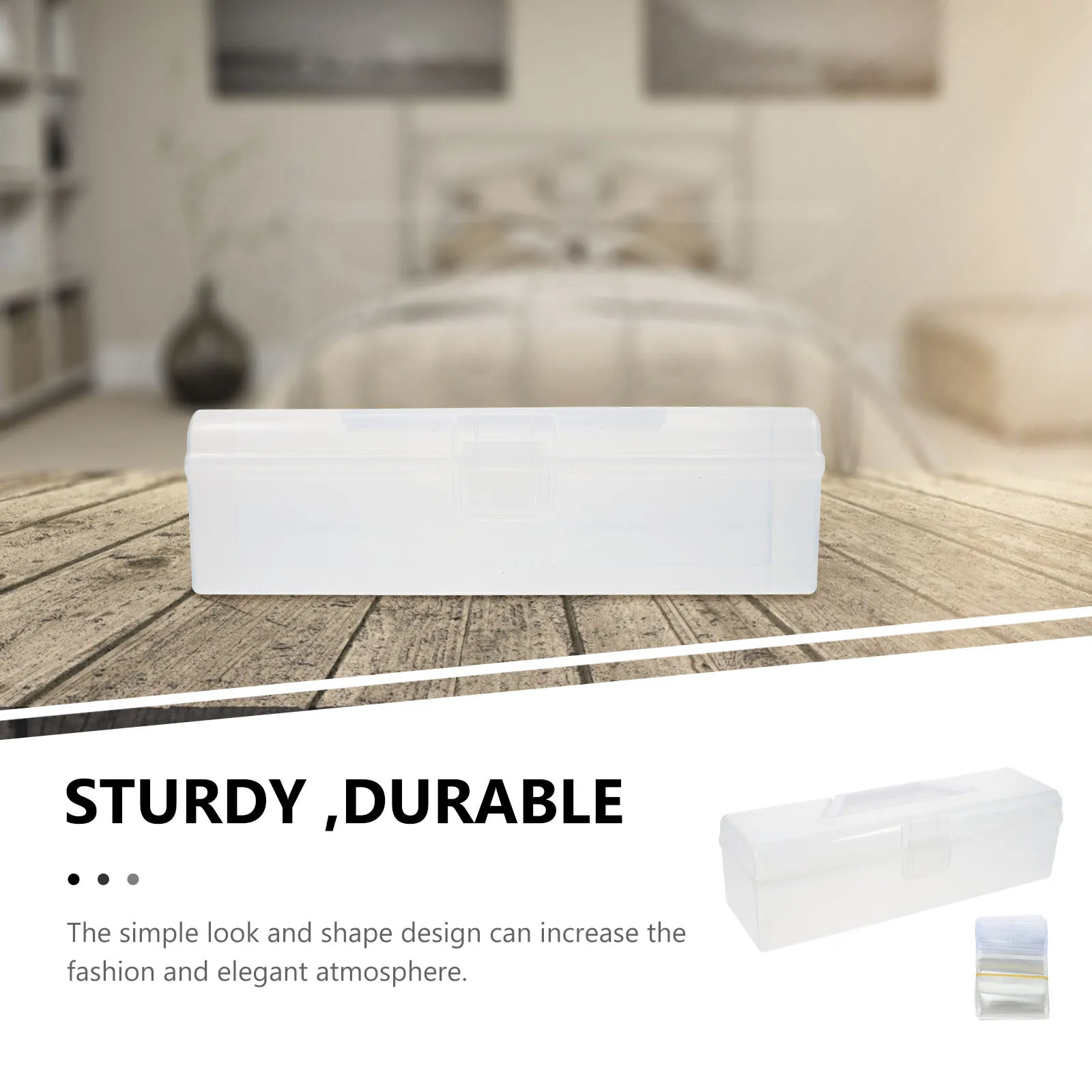 

1Set Chic Jewelry Storage Box Sealing Bags Safe Material Necklaces Earrings Rings Organizer Dressing Table Decoration