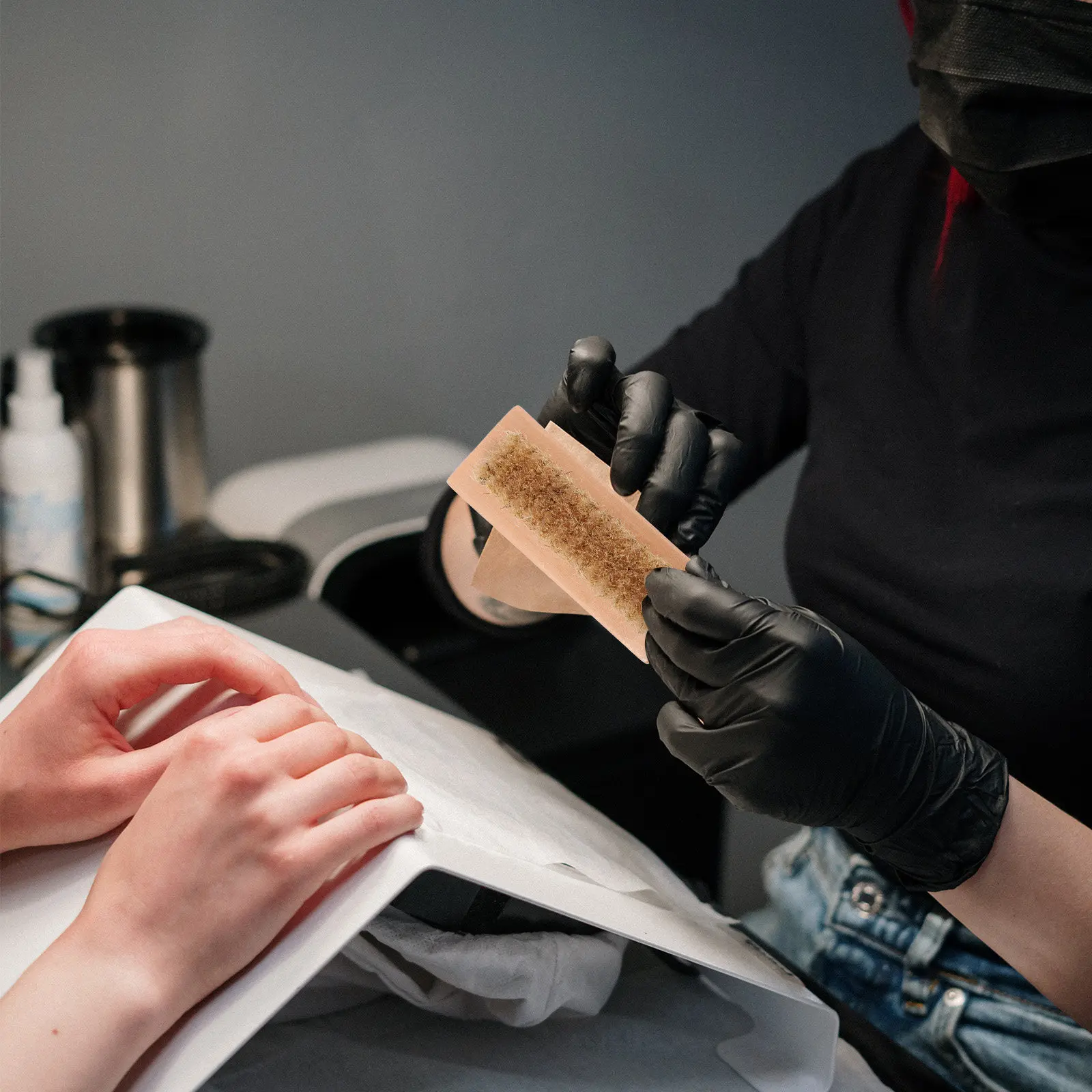 

1Pcs Wooden Pig Bristle Nail Brush for Feet and Hands Exfoliating Tool Manicure Pedicure Care Nail Art Equipment Simple Use