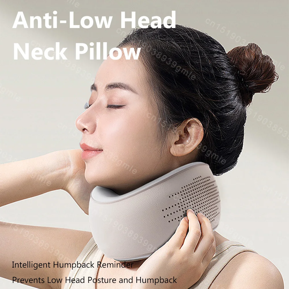 U-Shape Travel Pillow for Airplane Neck Pillow Travel Accessories Memory Foam Neck Brace Support Portable Relieve Cervical Pain