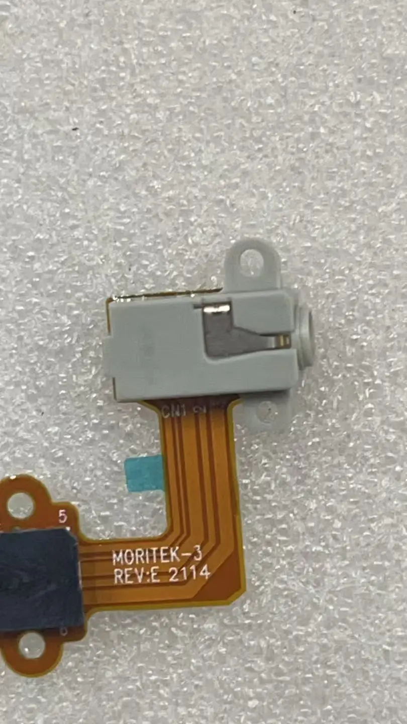 For Dell XPS 15 9500 9510 9520 9530 Precision 5550 5560 5570 5580 laptop White gray audio headphone jack connector A19BL1 A19BL2 view 5
