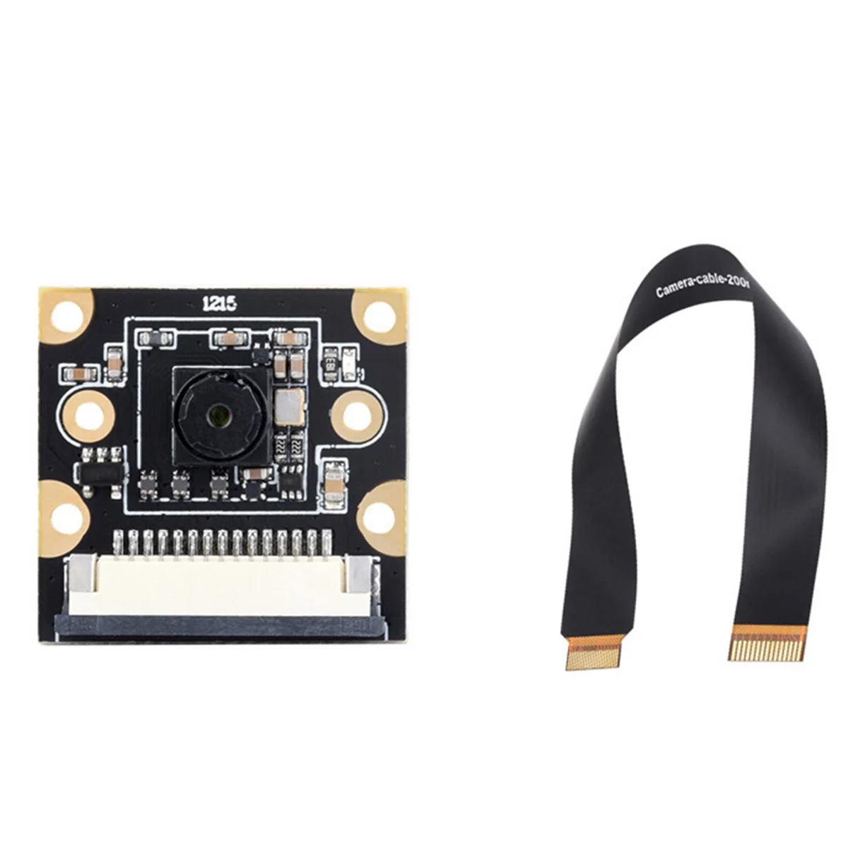 IMX219 8MP Camera Module for Raspberry Pi 5 120° with MIPI-CSI 20CM Soft Cable Pi5-IMX219-77