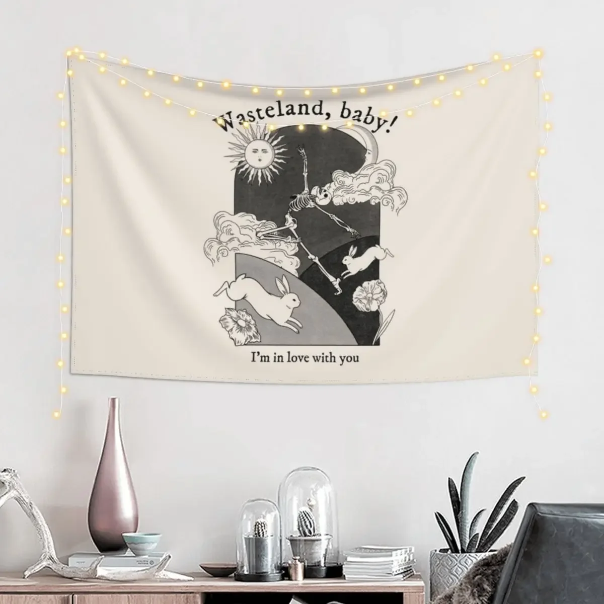 Wasteland, Baby! (I'm in love with u) Tapestry Room Ornaments Aesthetic Decoration Bedroom Decorations Tapestry