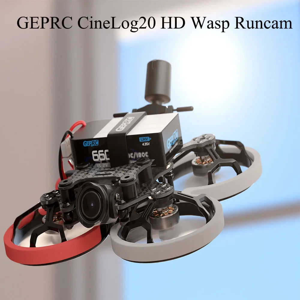 GEPRC CineLog20 HD Runcam Wasp FPV Drone with Link VTX Aircraft Control Toy GEP-F411-35A AIO FC System GR1303.5 5500KV Motor