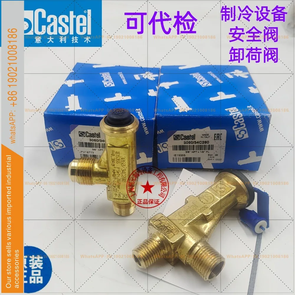 Castor, Safety Valve 3060/34C240 280 Air Conditioning, Unloading Valve 3061