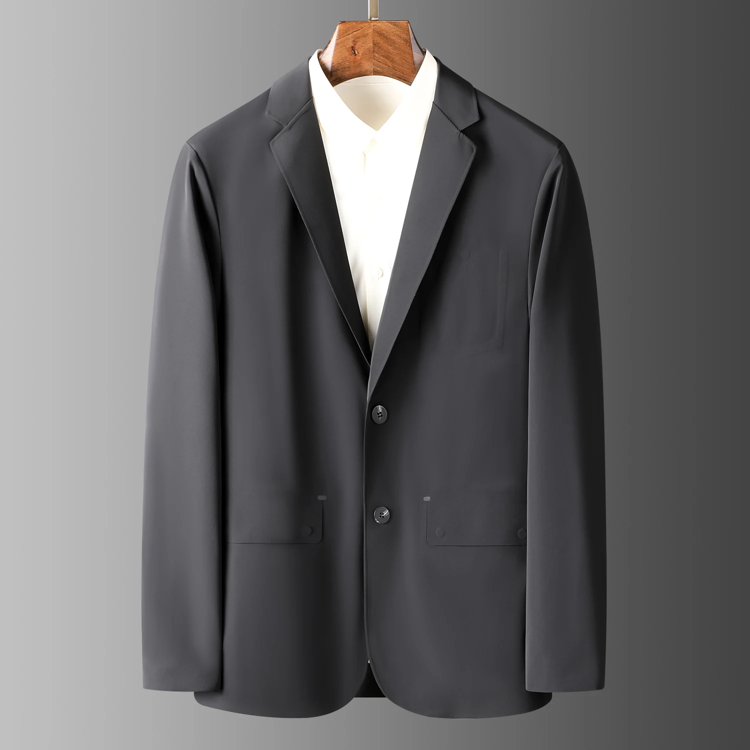 

Business gentleman men's suit wrinkle - resistant, non - pressing process, high quality men's slim leisure single western co