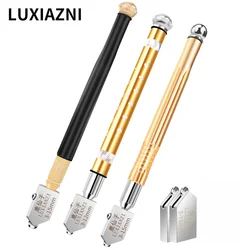 LUXIANZI Professional Glass Cutter Knife Wheel Blade Antislip  Metal Handle 150mm Diamond Tile Cutting Mirror Craft Hand Tools