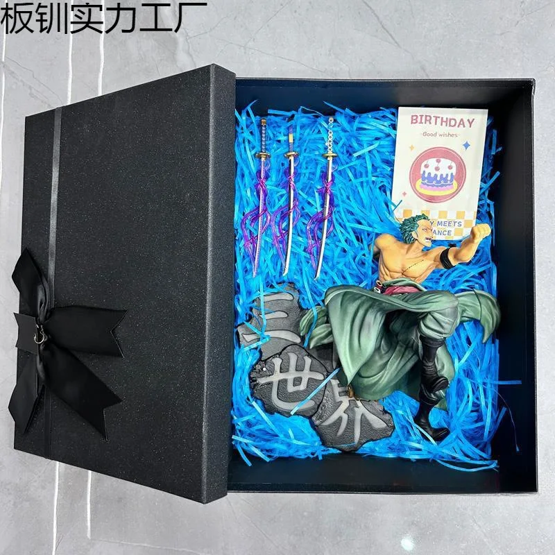 Sauron figure ONE PIECE genuine three thousand world three knife flow male birthday animation two-dimensional ornament model