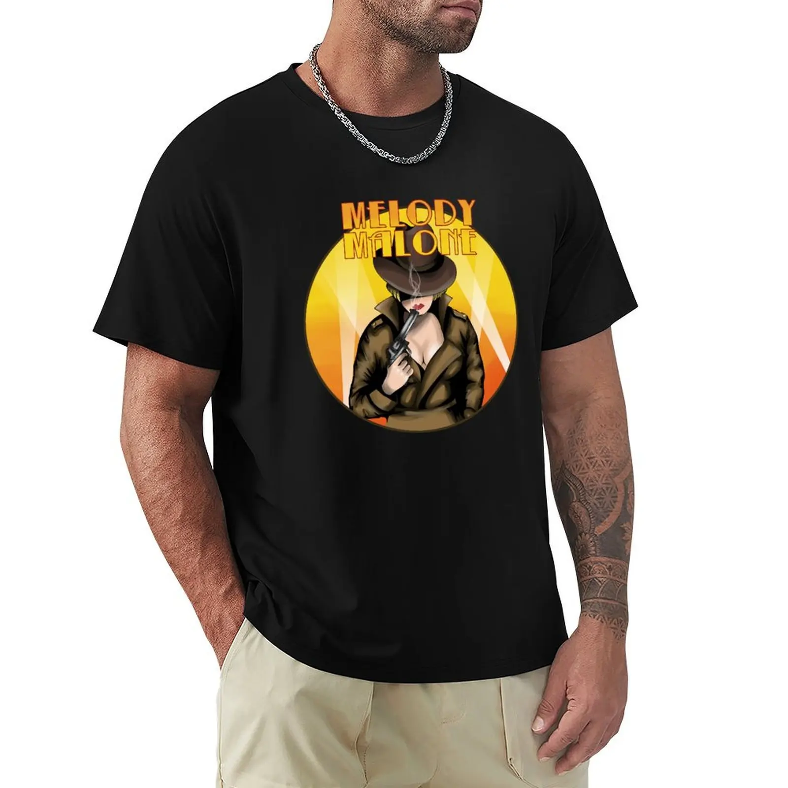 

Melody Malone T-Shirt Plus Size Loose Fit T-Shirt