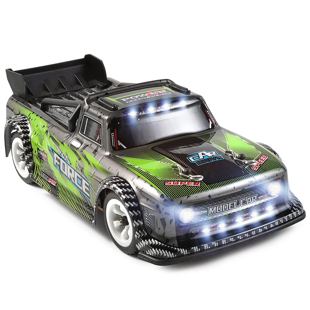 Wltoys 284131 1/28 2.4G 4WD Curso Curto Deriva RC Carro Veículo Com Luz Crianças Brinquedos pk K989