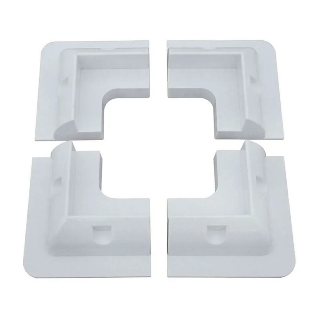 

Caravans Flat Roofs Angle Bracket Angle Bracket UV Resistant Provides Security Strong Wind Deflector Practical