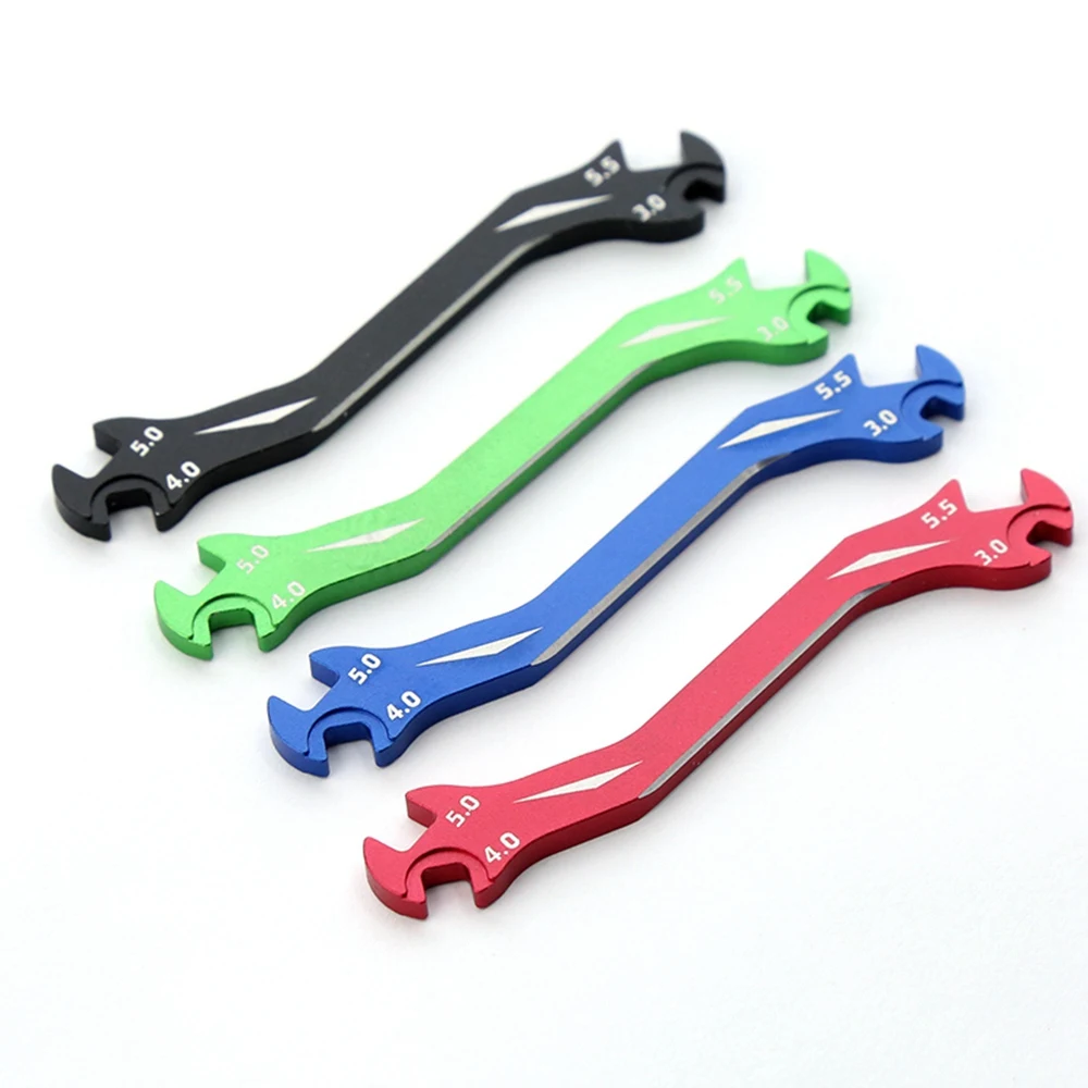 Multifunction 4 in 1 RC Special Tool Wrench 3/4/5/5.5MM for Turnbuckles & Nuts Rc Drone Car Boat,2