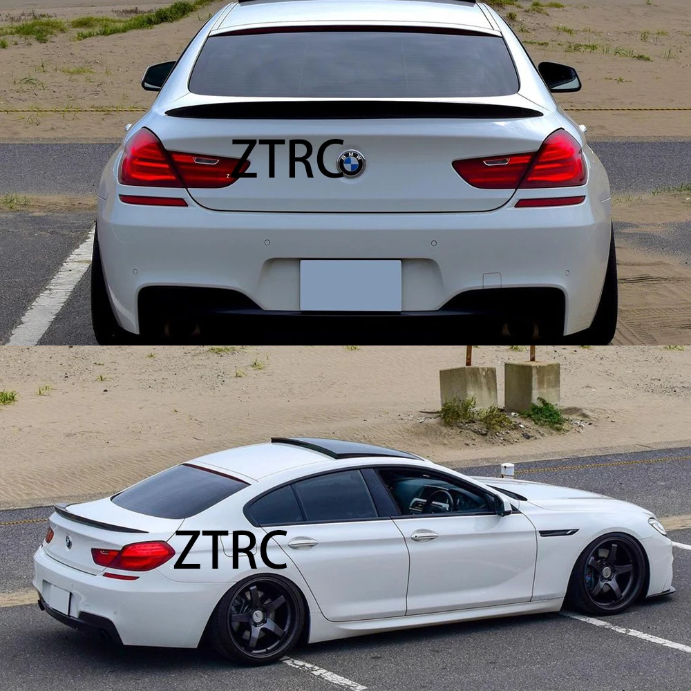 Car Spoiler For BMW 6 Series F06 Coupé/F13 Coupé M6 M6 Style Real Carbon Fiber Material Rear Spoiler Trunk Wing 2010-2023