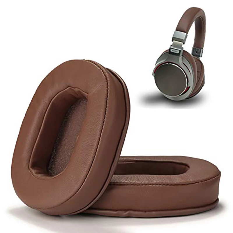 Ear Cushions Memory Foam Earpads Cover Replacement Ear Pads for ATH M50X Fits Audio Technica M40X M30X M20 Brown