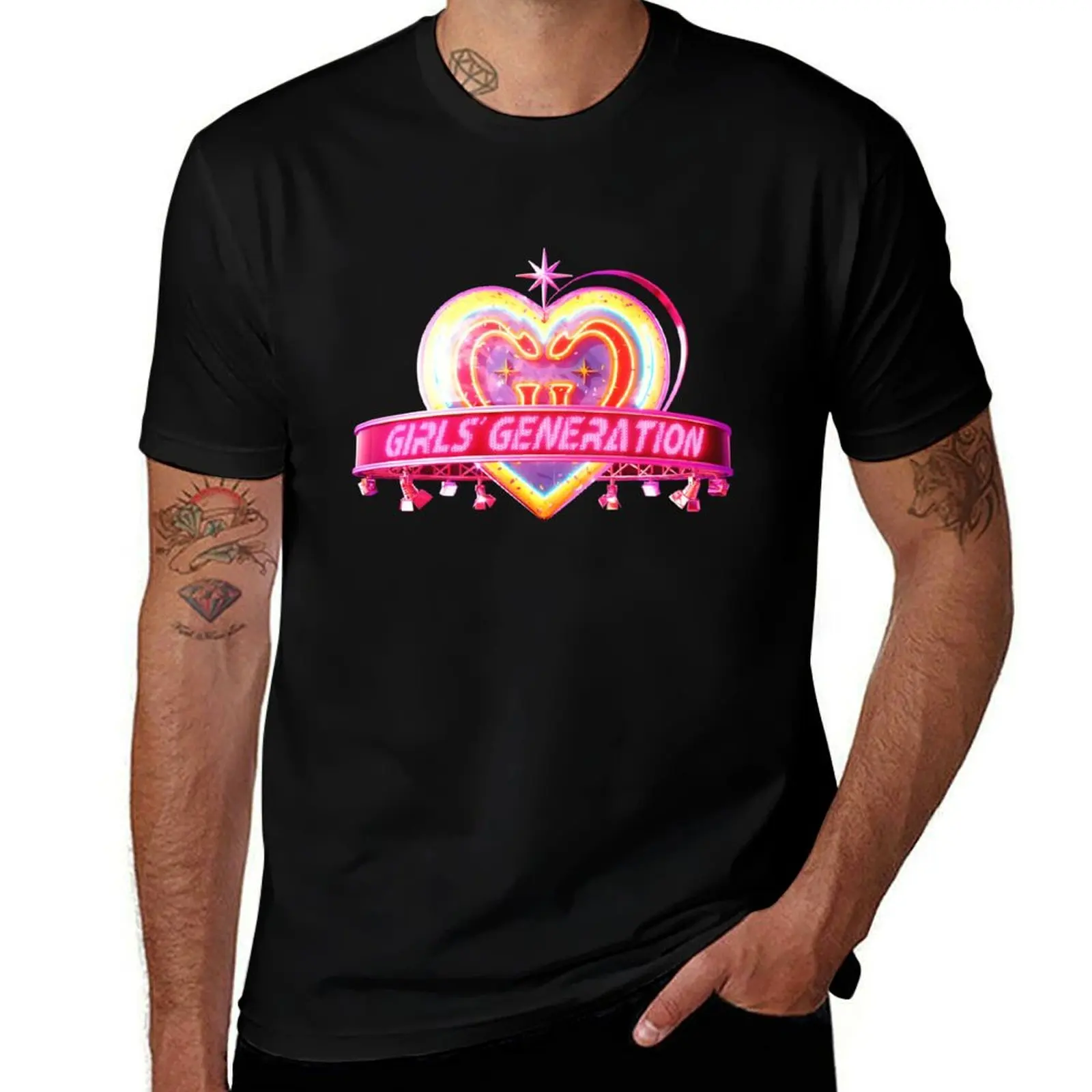 

Футболка SNSD Girls Generation FOREVER 1, мужские футболки с рисунком, мужские хлопковые футболки, дизайнерская футболка