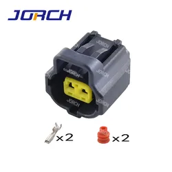 5sets 2 pin automotive waterproof wire connector plug electric cable connectors DJ70217YH-1.8-21