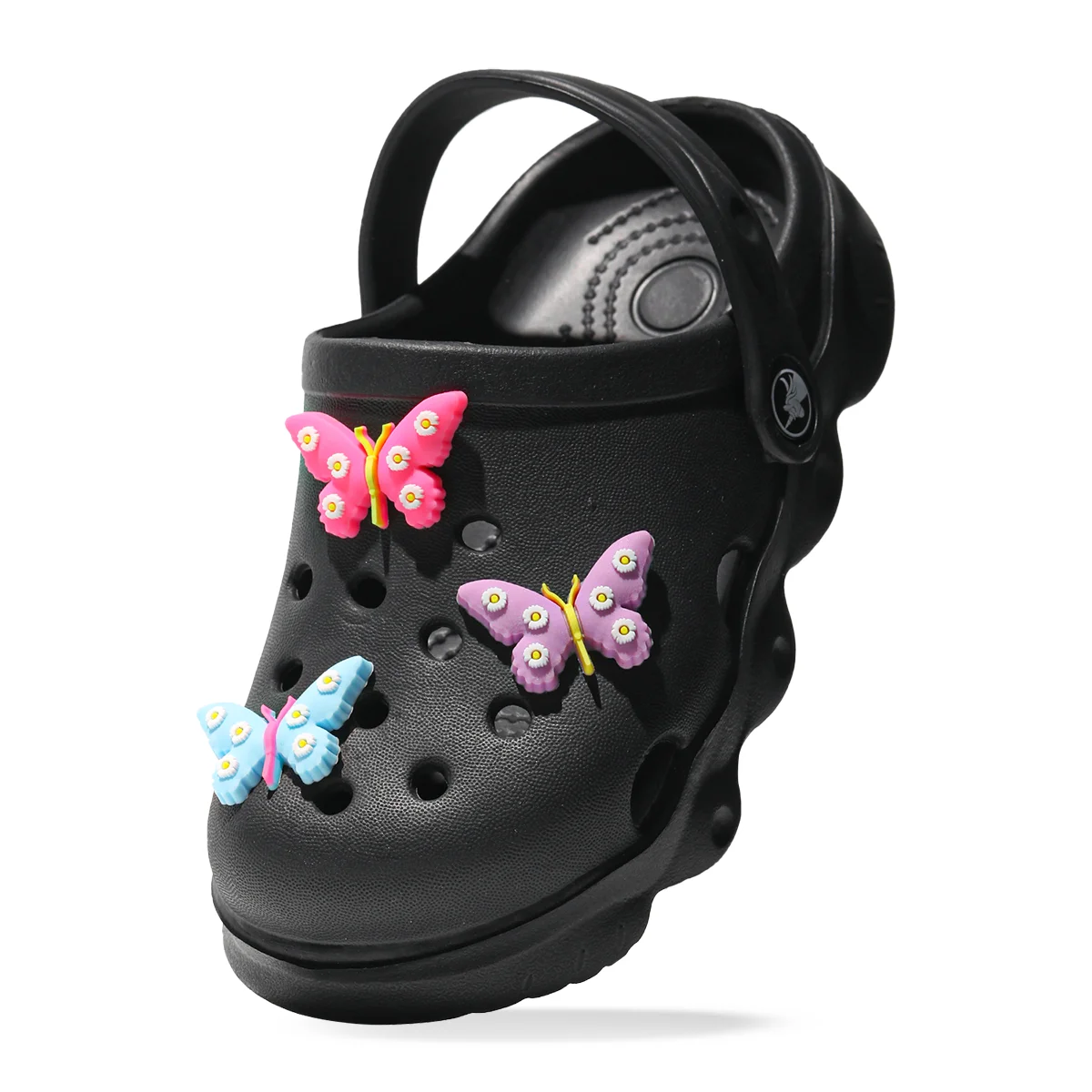 Kinder-Clogs, Leichte EVA-Gartenschuhe, Wasserdichte Rutschfeste Sandalen, Bequeme Slip-On Schuhe für Drinnen und Draußen 1214 – Detail 17